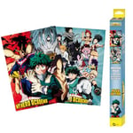 ABYSTYLE - My Hero Academia - Set 2 Chibi Posters - Artworks (52x38)