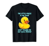 The Little Voices In My Head Funny Ducks T-Shirt