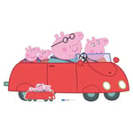 Peppa Pig Family Car Lifesize and FREE Mini Cardboard Cutout / Standee / Standup
