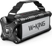 W-KING Bluetooth Speakers, 50W Portable Bluetooth Speaker wireless Loud, IPX6 W