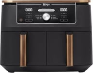 Ninja Foodi Max Dual Zone Digital Air Fryer, 9.5 Litre Black AF400UKCP Brand New