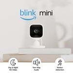 Blink Mini Indoor Plug-In Pet Security Camera 1080p HD Day and Night Video