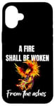 Coque pour iPhone 16 Plus Phoenix Rising Citation Rise from the Ashes Rebirth Symbol