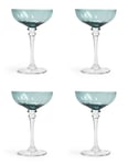 Habitat Japonica Set of 4 Champagne Coupe