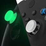 eXtremeRate Stick Analogique de Remplacement pour Xbox Series X/S, Joysticks pour Xbox One Standard/X/S/Elite Manette,Thumbsticks Customisé pour Xbox One&Series Manette, Vert Lumineux