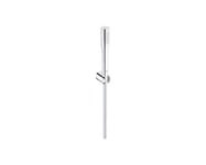 GROHE Vitalio Get Stick Ensemble de Douche (Pommeau de Douche 1 jet Economie d’eau, Support Mural, Flexible de douche VitalioFlex Silver anti-torsion 1. 5m), Chromé, 27459000