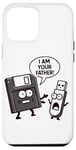 Coque pour iPhone 12 Pro Max Disquette vers clé USB 90s 00s Ordinateur Drôle Geek Joke