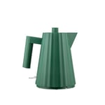 Alessi Plissé MDL061GRUK, Design Electric Kettle in Thermoplastic Resin, English Plug, 2400 W, 100 cl, Green