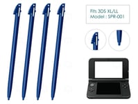 4 x Blue Stylus for Nintendo 3DS XL/LL Plastic Stylus Replacement Parts Pen 