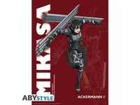 Poster - L'Attaque des Titans - Saison 4 Mikasa - 52 x 38 cm - ABYstyle