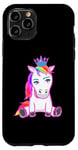 Coque pour iPhone 11 Pro Fabelwesen Figurine de conte de fées princesse licorne fille enfant