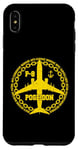 Coque pour iPhone XS Max P-8 Poseidon Avion militaire vintage vieilli