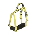 duvoplus, Harnais Confortable et Contemporain Gamme EXPLOR North, Taille 50-65cm/20mm Jaune néon, Idéal pour des promenades et expéditions aventureuses, Résistants aux Intempéries