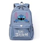 Anime Stitch Ryggsäck Barn Skolväskor Flickor Dagsryggsäck Barn Ungdomsväskor Kawaii Vattentät Skolväska med stor kapacitet style 2