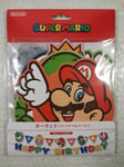 SUPER MARIO GARLAND (BIRTHDAY & PARTY) JAPAN NEW