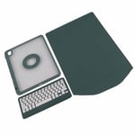 10.9 Inch Tablet Vertical Keyboard Cover Folio Magnetic Transparent Back C