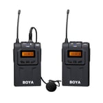 Boya UHF Lavalier trådlöst ljud system BY-WM6