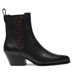 Stövletter MICHAEL Michael Kors Kinlee Bootie 40F3KNME6L Svart