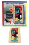 Aquamarine Games Puzzle Pocket pentaingenio, CP054, Multicolore, NO-Value