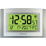 Acctim LCD Wall clock Black,Silver 24 cm x 3.5 cm x 16 cm