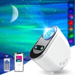 Galaxy Aurora projektorlampa LED Northern Lights Star Starry Moon Light Remote