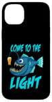 Coque pour iPhone 14 Plus Lampe poisson poisson bière piège à la lumière