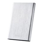 1TB 2TB External Hard Drive Portable External Hard Drive External HDD for PC, Mac,Desktop, Laptop (2TB Silver)