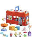 Hasbro Peppa Pig Toys Peppa's 2-in-1 Party Bus Playset with 3 Figures Preschool Toys for 3+