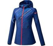 Mizuno Veste imprimée pour femme. XL Bleu Mazarine.