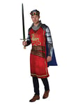 Rubies Official King Arthur Mens Costume, Medieval Historical Adults Costume, Size Standard Halloween Halloween