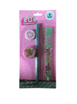 LOL Surprise 4 piece stationery set