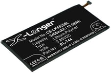 Kompatibelt med LG Stylo 5+ Plus LM-Q720QM, 3.85V, 3400 mAh