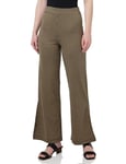 United Colors of Benetton Women's Pants 4b8udf02p, Pied De Poule Brown and Beige 930, S