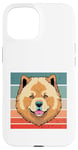 Coque pour iPhone 15 Chien Chow Chow Chow Chow face à un fidèle amoureux des