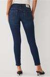 True Religion - Jeans Jennie Mid Rise Curvy Skinny - Blå