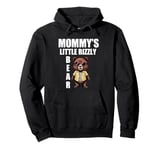 Rizz Bear Mommy's Little Rizzly Bear Funny Rizz Saying Pullover Hoodie