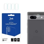 3MK Google Pixel 7A Kameralinsskydd i Härdat Glas - TheMobileStore Google Pixel 7a tillbehör