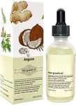 Veganic Hair Oil,100% Natural Hair Growth Oil,With Caffeine,Biotin,Coconut Oil