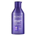 REDKEN, Shampoing Violet Neutralisant pour Cheveux Blonds, Riche en Protéines, Color Extend Blondage, 300 ml