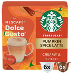 Pack 12 Capsules café Dolce Gusto® Nescafe® Pumpkin Spice Latte