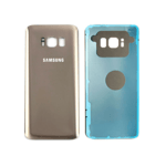 Samsung Galaxy S8+ Plus Gold Battery Back Cover Glass Panel Replacement Genuine