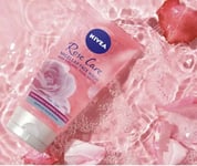 2 x NIVEA ROSE CARE MICELLAR FACE WASH WITH ORGANIC ROSE WATER 150ML