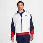 Paris Saint-Germain Träningsjacka Strike Anthem - Vit/Navy/Röd - Nike, storlek Medium