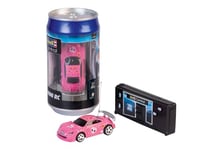 Revell Control 23568 Mini Remote Control Racing Car Pink, In a Can and Traffic Cones With 27 MHz Control,1:58 Scale, 7.6cm in length