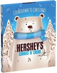 Stor Hershey's Cookies 'n' Creme Vit Choklad Adventskalender 205 gram