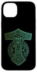 Coque pour iPhone 14 Plus Marteau de Thor Mjölnir Odin Vegvisir Runes Viking