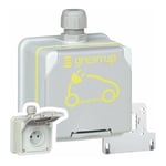 Prise Green'up Access Legrand pour voiture électrique 090471 - Etanche, branchement saillie - Modes 1 ou 2 - 3.2 kW