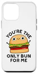 Coque pour iPhone 12 mini Tu es le seul pain pour moi, jeu de mots amusant à hamburger