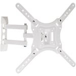 ProperAV Heavy Duty Swing Arm TV Wall Bracket 55 " White