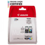 Cartouche d'Encre - Imprimante CANON Pack de 2 cartouches d'encre PG-560 / CL-561 Noir + Couleur